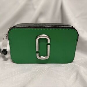 Marc Jacobs Green Snapshot Mini Bag